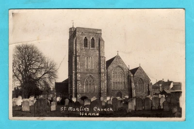 £1.50 • Buy ST MARTIN'S CHURCH, HERNE BAY, Nr WHITSTABLE, KENT. R/P Postcard By F. Scrivens