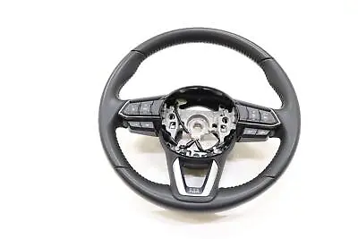 2016 - 2021 Mazda Cx-9 Steering Wheel Leather W/ Switch Button Oem Black_tc0 • $242.92