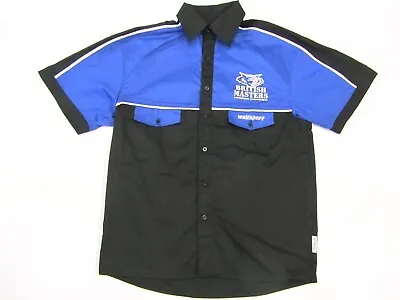 Wulfsport Blue Pit Shirt SIZE XL - Edition BRITISH MASTER Motocross Championship • $10.04