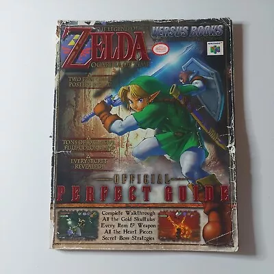 Versus Books Perfect Guide The Legend Of Zelda Ocarina Of Time W/ Poster! • $38.99