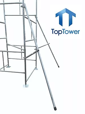 Stabilisers Outriggers (Pair) Scaffold Tower Classic Galvanised Steel Towers • £117