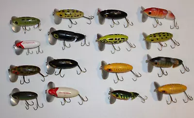 Vintage Fishing Lure Fred Arbogast Musky Jitterbug  Lot Of 16 • $299.99