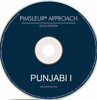 £44 • Buy Pimsleur Punjabi I - 16 CDs - Level 1 (One) - 30 Units
