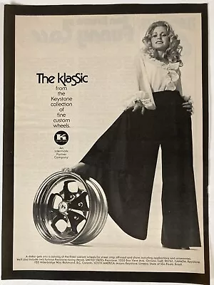 1973 Keystone Mag Rims Klassic Wheels Print Ad Intermark Partner Company • $11.99