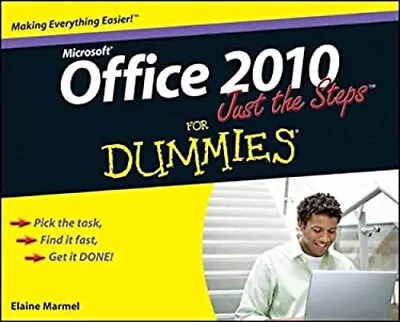 Microsoft Office 2010 For Dummies : Just The Steps Diane Marmel • $7.48
