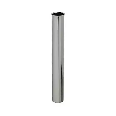 1-1/2-Inch O.D. Tube X 12-Inch Chrome Flanged Kitchen Drain Tailpiece • $15.99