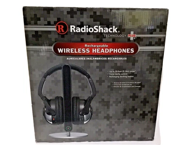 $45 • Buy Vintage Radio Shack Wireless Headphones Model 33-280 USED