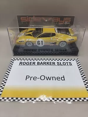 Sideways SW30 512BB #61 Le Mans Yellow Harksound 1:32 Slot Car • £24.95