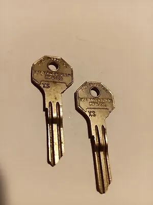 2 Original Yale Omega Xs  1933 Desoto  Key Blanks • $20