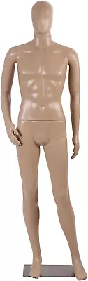 Mannequin Torso Manikin Dress Form Male 73  Adjustable Detachable Realistic Full • $144.99