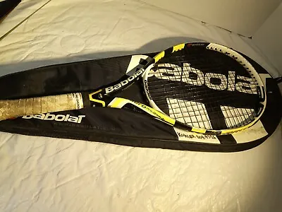 Babolat Aero Pro Drive Jr Cortex System  Tennis Racquet 100 Sq.in. 4  Gp W/bag  • $48