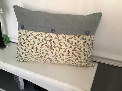 Pair Bolsters Cushion Covers 20 X 14 In • £14