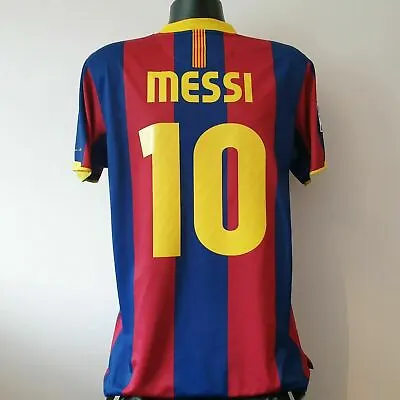 £129.99 • Buy MESSI 10 Barcelona Shirt - Small - 2010/2011 - Nike Jersey Home Barca