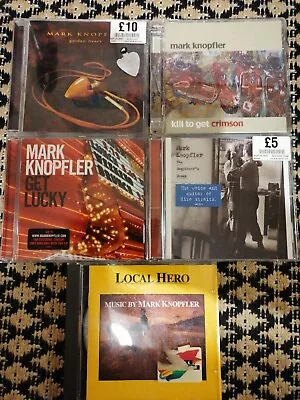 Mark Knopfler 5 CD Album Bundle Inc Golden Heart + 4 More • £12.99