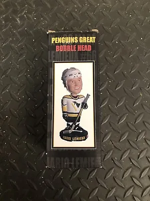 Mario Lemieux Pittsburgh Penguins Bobblehead Rare!!! Legend #66 2001 • $49.99