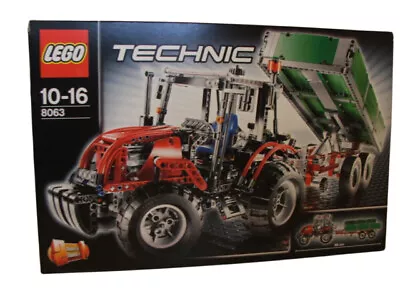 LEGO TECHNIC: Tractor With Trailer (8063) 2009 Rare NISB Free Shipping - 25% OFF • $516
