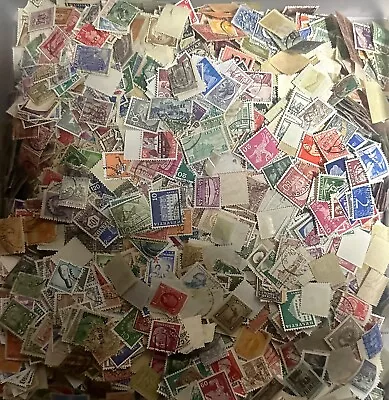 [Lot F] 50+ All Different Small Worldwide Stamps • $1.25