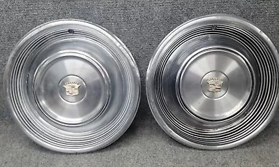 Pair Of Vintage 1960s Cadillac Hub Caps  • $74.99