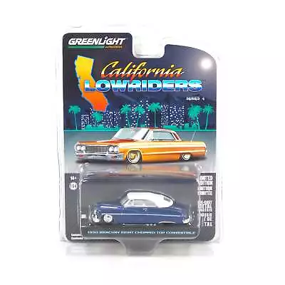 Greenlight 1950 Mercury Eight Chopped Top 63050 California Lowriders 1:64 • $6.99