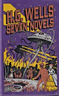 H.G.WELLS SEVEN NOVELS - Barnes & Noble Collectible Classics - Leather Bound HC • $9.95