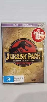 Jurassic Park - Ultimate Trilogy (Box Set DVD 2015) Like New Sent Padded  • $8.74