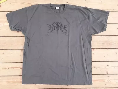 FIRTAN Auch Götter Sterben Vintage Grey T Shirt XXL Black Metal Mgla Mayhem LP • $48.54