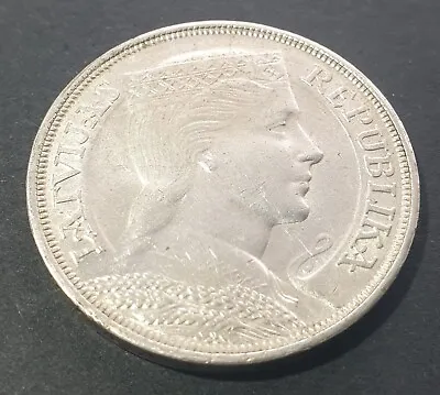 Silver Coin 5 Lati 1931 • $80