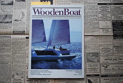 WoodenBoat Magazine  Plywood Boats For Oar Paddle  Spet/Oct 1983 No. 54 - M-028 • $16.32