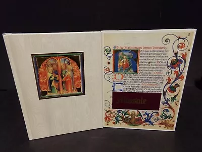 1989 Illuminated Missale Facsimile Edition Of The Codex LAT. 221 • $175