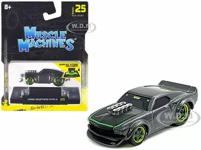Ford Mustang RTR-X Gray Metallic 1/64 Diecast Model Car By Muscle Machines • $11.84