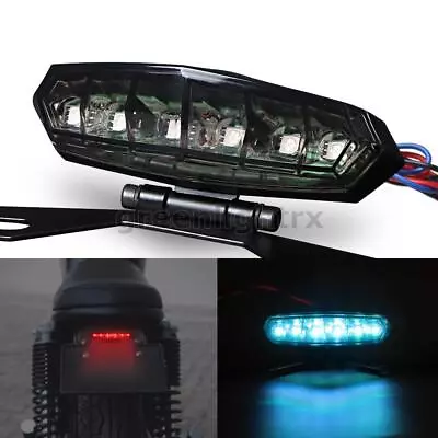 LED Motorcycle Brake Rear Stop Tail Light Lamp Running DRL  Universal Dirt Bike • $11.78