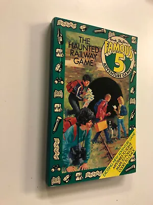 The Haunted Railway Game: Enid Blyton's Famous Five - Pub: Hodder 1984 Paperback • £35