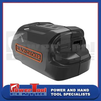 Black & Decker BDCU15AN USB Charger Works With 18 Volt Batteries - Bare Unit • £36.99