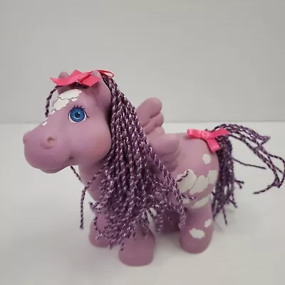 Vintage HTF 1992 Cabbage Patch Kids Crimp & Curl 6  Pony Horse Purple • $14.99