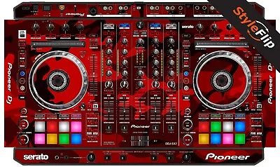 Pioneer DDJ-SX2 Skin | Camo Red | StyleFlip • $89.99