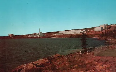 Postcard MN Silver Bay Reserve Mining Co EW Davis Works 1956 PC A8240 • $3