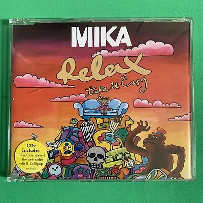 MIKA - Relax Take It Easy [CD2] (CD 2007) 2 TRK Single *RARE* 602517565784 • £8.99