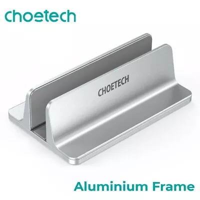 Choetech Vertical Laptop Stand Aluminum Desktop Holder For Mac IPad Pro Air • $34.95