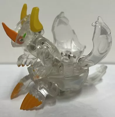 $19.93 • Buy Bakugan Clear Translucent Helix Dragonoid 900G BakuCrystal B3 Battle Brawlers