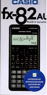 Casio Fx-82AU PLUS II 2nd Edition Scientific Calculator NEW • $48