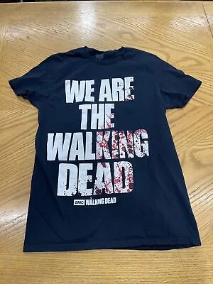 We Are The Walking Dead AMC Offical Merch Black Tshirt Size Medium *Read* • $14.99