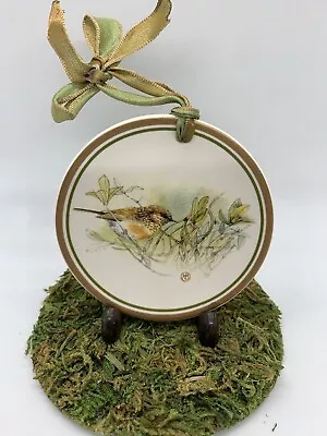 Demdaco Wren Bird Mini Plate Ornament Natures Journey Marjolein Bastin 2010 • $8.75