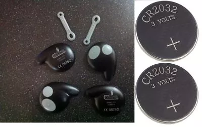 $32.86 • Buy Cobra 7777 Car Alarm Replacement Remote Fob Key Case Shell Kit X2 + Batteries X2