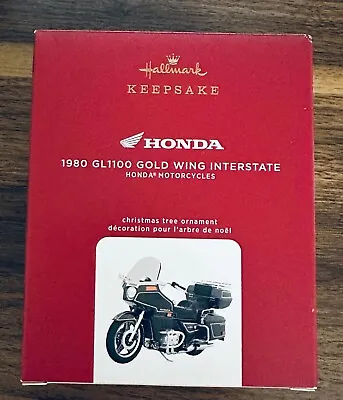 2020 Hallmark Honda Motorcycles 1980 GL1100 GOLD WING INTERSTATE Ornament 2.53  • $21