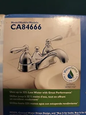 NEW Moen Caldwell CA84666 Bathroom Faucet Chrome Finish • $29.74