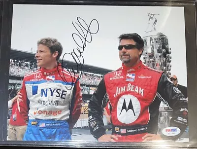 Marco Andretti Signed Autographed 8x10 Photo With Psa Coa Rare! • $15