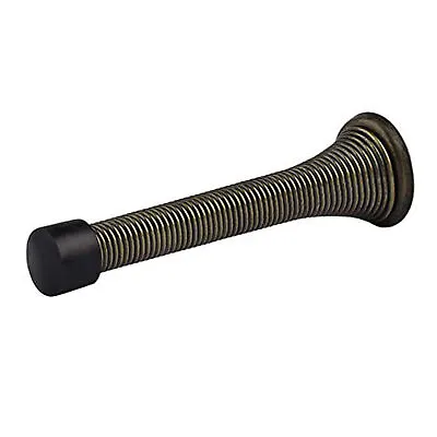 Door Stop Heavy Duty Long Lasting Sturdy Flexible Spring Door Stopper Flexible • £4.98