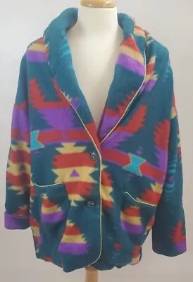 Vintage Mulberry Street Aztec Bomber Jacket 22W • $20