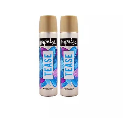 Impulse Tease Body Spray 75ml X 2 • £6.99