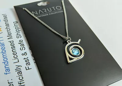 $19.90 • Buy Naruto Shippuden Hidden Leaf Symbol Beautiful CZ Necklace! BRAND NEW OFFICIAL